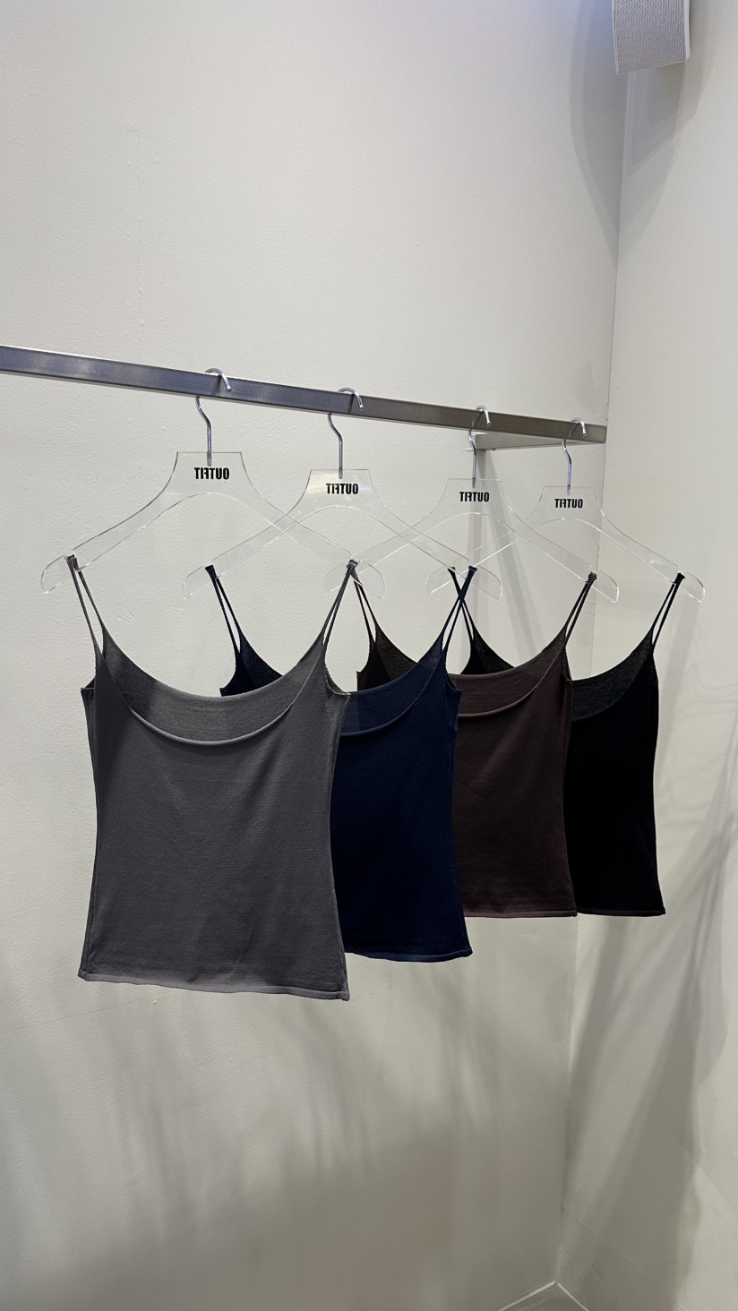 OUTFIT韓國代購㊣女裝新款人氣熱賣推薦真品休閑時尚吊帶背心OUTFIT吊帶/背心圖色2