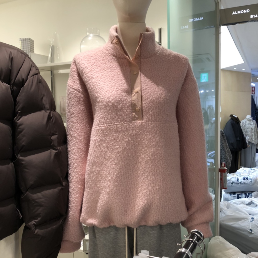 ALMOND東大門㊣直郵女裝新品休閑職業熱賣真品推薦衛衣羊毛ALMOND衛衣圖色1