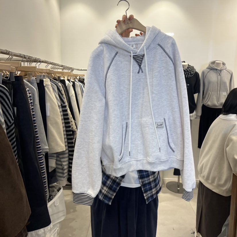 TAN&amp;COMO東大門㊣直郵女士新款25秋冬時尚真品衛衣加絨tan-COMO衛衣圖色2