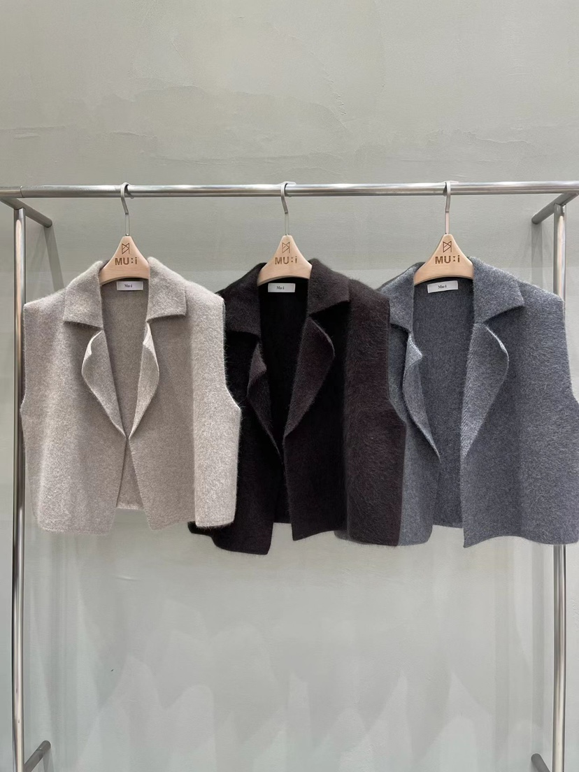 THE MUI韓國代購㊣女裝新品推薦真品時尚休閑職業25秋冬馬甲THE MUI馬甲