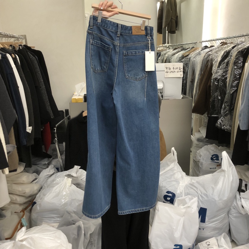 TAKE YOUE TIME韓國直郵㊣女士新品人氣時尚熱賣牛仔褲加絨TAKE YOUE TIME牛仔褲