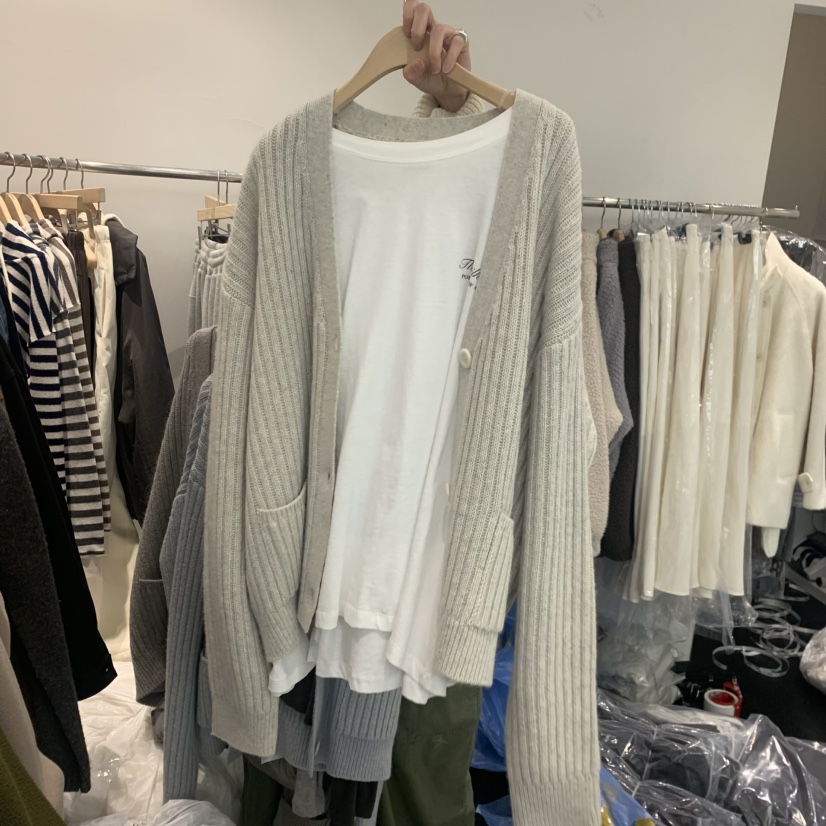 TAFFETA韓國代購㊣女裝新品推薦人氣職業時尚25秋冬毛衣不含內搭TAFFETA毛衣圖色1