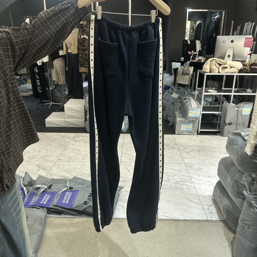 SUNDER MARKET東大門㊣實拍女裝新款時尚25秋冬休閑褲加絨鏤空SUNDER MARKET休閑褲