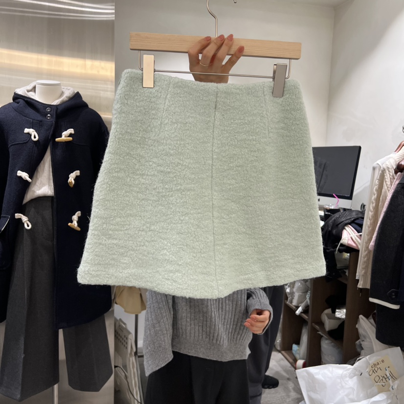 CHAE韓國代購㊣女士新款熱賣休閑推薦真品時尚25秋冬職業短裙CHAE短裙