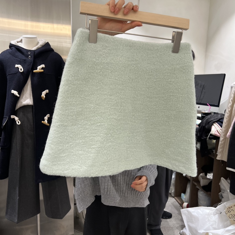 CHAE韓國代購㊣女士新款熱賣休閑推薦真品時尚25秋冬職業短裙CHAE短裙圖色2