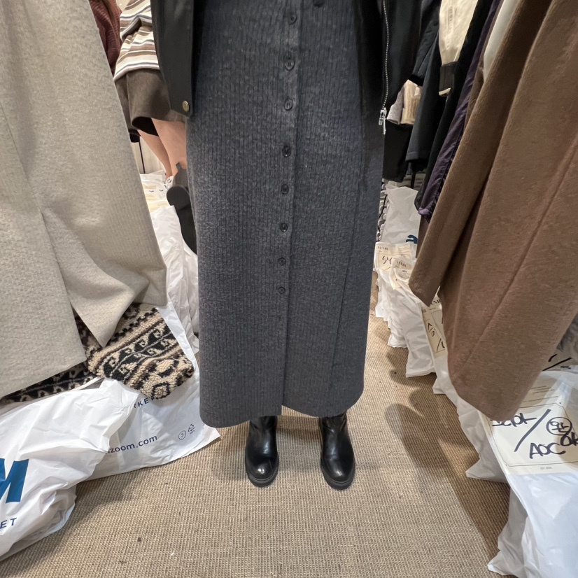 VENIR-a韓國直郵㊣女士新品時尚推薦真品休閑職業人氣長裙VENIR-a長裙圖色2