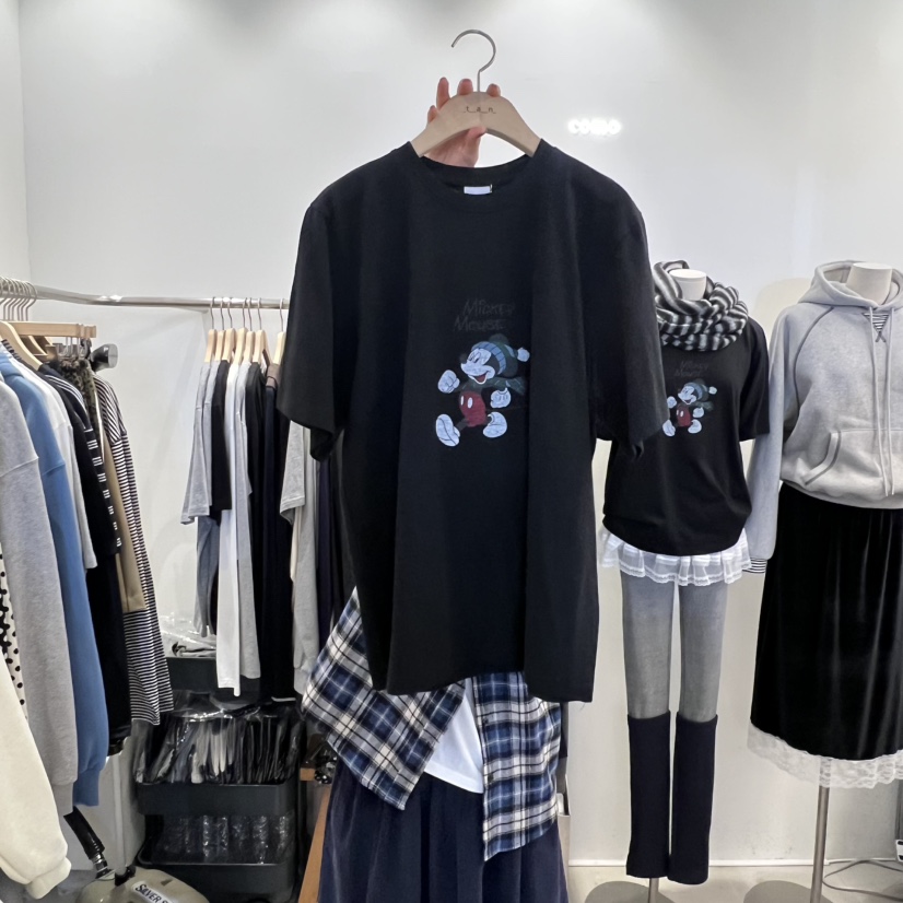 TAN&amp;COMO東大門㊣代購女裝新品真品時尚25秋冬熱賣T恤tan-COMOT恤圖色1