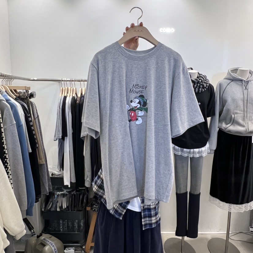 TAN&amp;COMO東大門㊣代購女裝新品真品時尚25秋冬熱賣T恤tan-COMOT恤圖色2