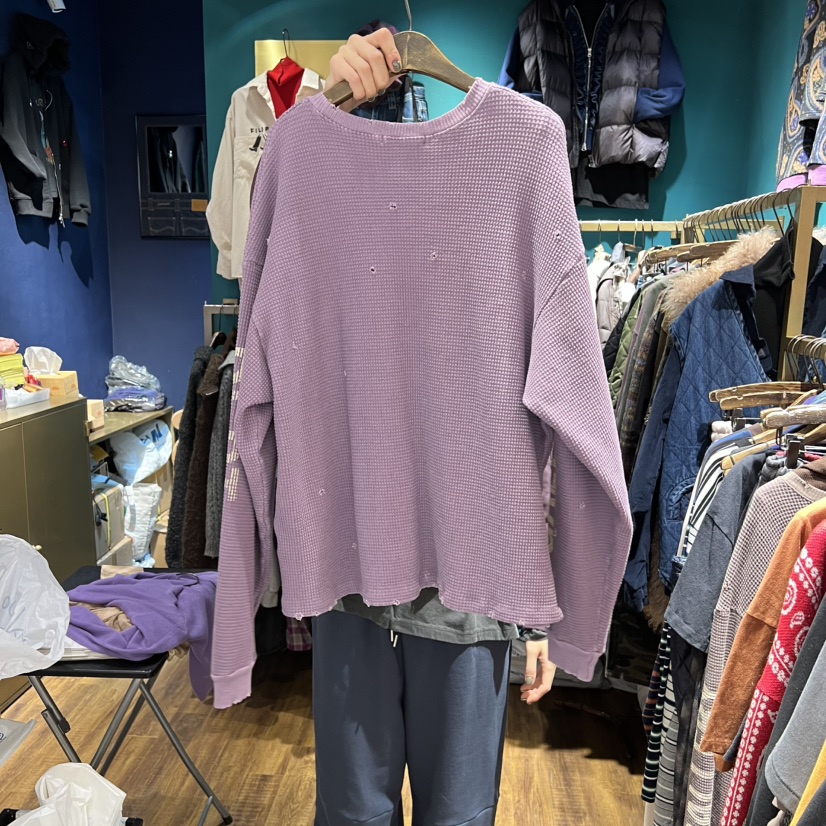 MERCI LINDA韓國代購㊣女士新品職業人氣休閑熱賣推薦長袖T恤MERCI LINDA長袖T恤