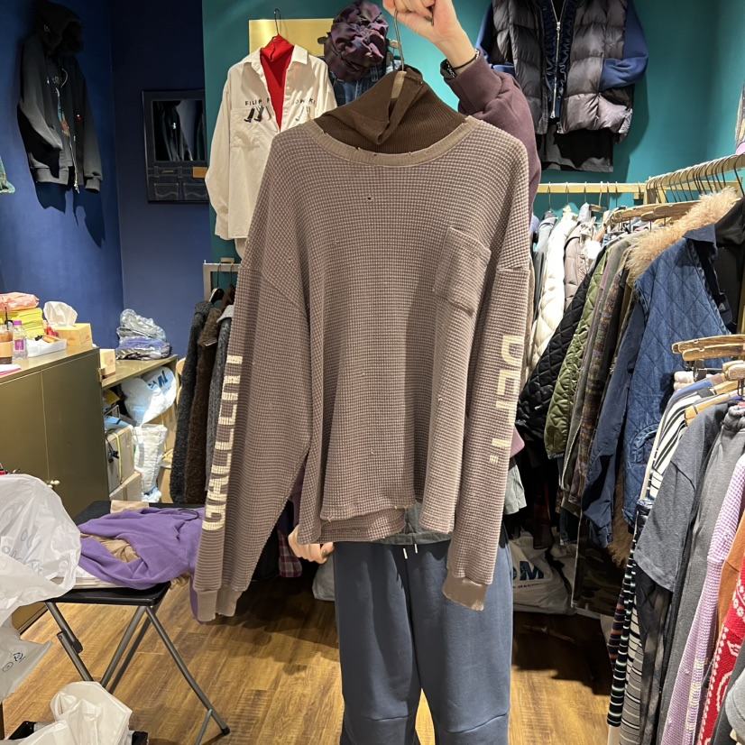 MERCI LINDA韓國代購㊣女士新品職業人氣休閑熱賣推薦長袖T恤MERCI LINDA長袖T恤圖色2