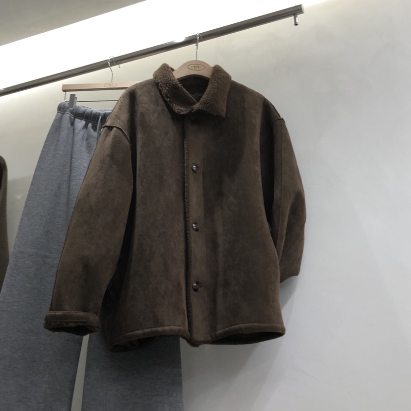 TAKE YOUE TIME東大門㊣代購女裝新品時尚25秋冬夾克雙面TAKE YOUE TIME夾克圖色2