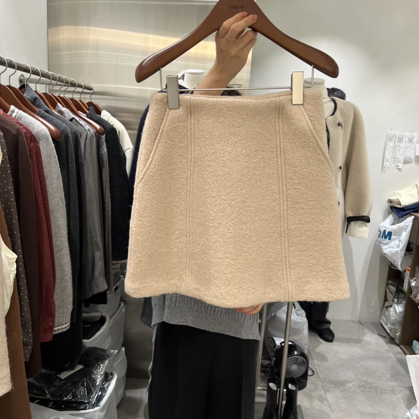 CHAE東大門㊣直郵女裝新款休閑推薦25秋冬人氣熱賣短裙花呢CHAE短裙圖色1