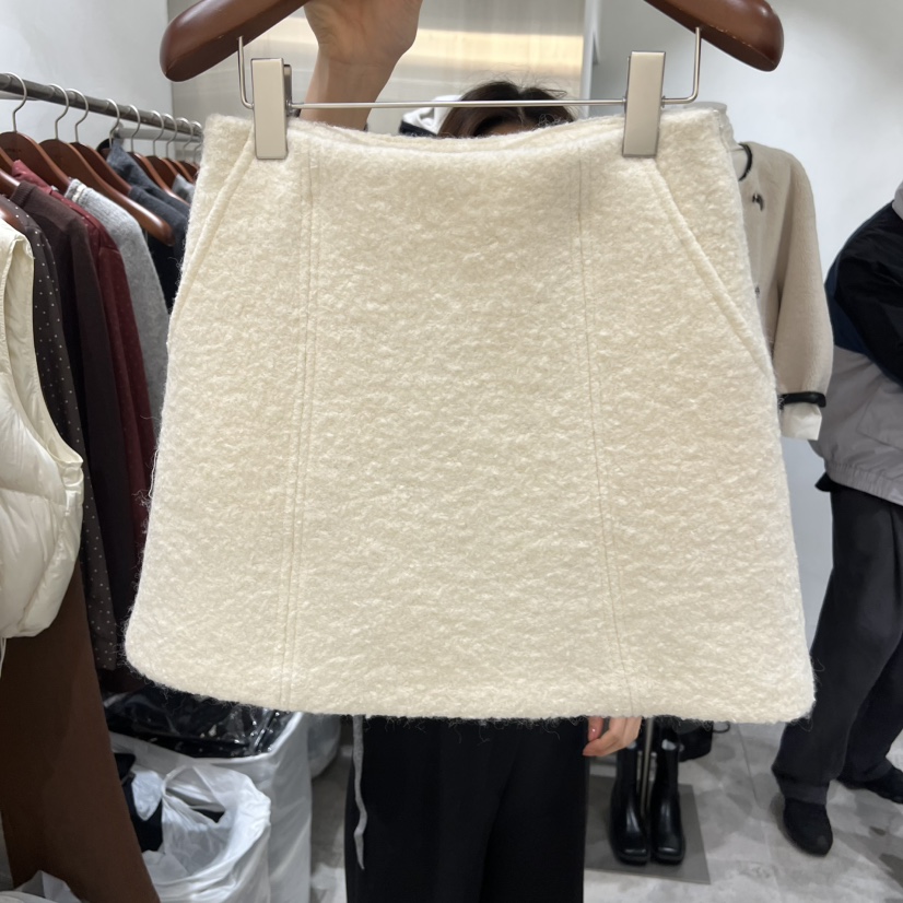 CHAE東大門㊣直郵女裝新款休閑推薦25秋冬人氣熱賣短裙花呢CHAE短裙圖色2