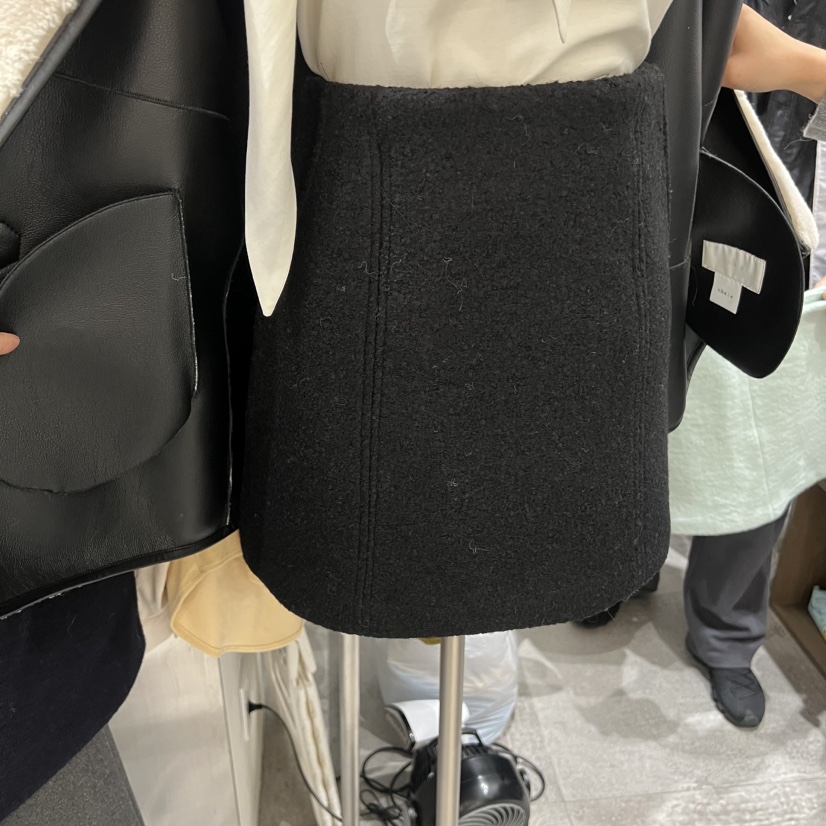 CHAE東大門㊣直郵女裝新款休閑推薦25秋冬人氣熱賣短裙花呢CHAE短裙圖色3