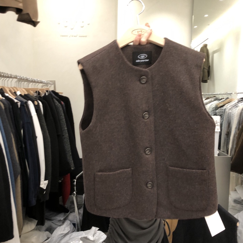 TAKE YOUE TIME東大門㊣直郵女士新款推薦人氣熱賣職業馬甲TAKE YOUE TIME馬甲圖色2