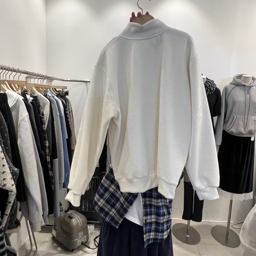 TAN&amp;COMO東大門㊣代購女裝新款職業人氣推薦休閑衛衣加絨tan-COMO衛衣