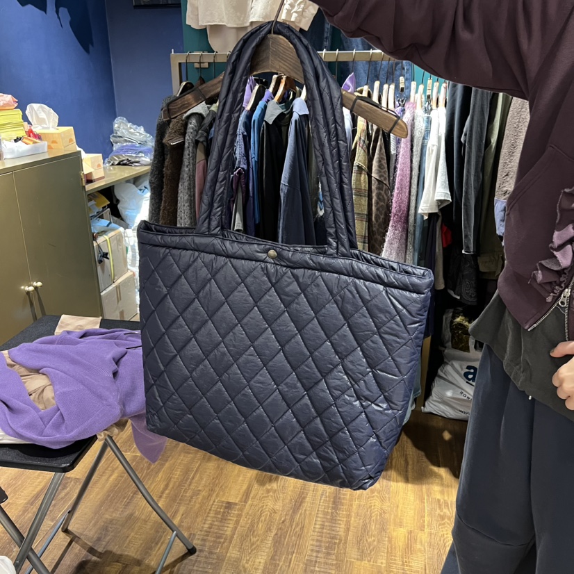 MERCI LINDA東大門㊣實拍女裝新款職業熱賣休閑手提包絎縫MERCI LINDA手提包