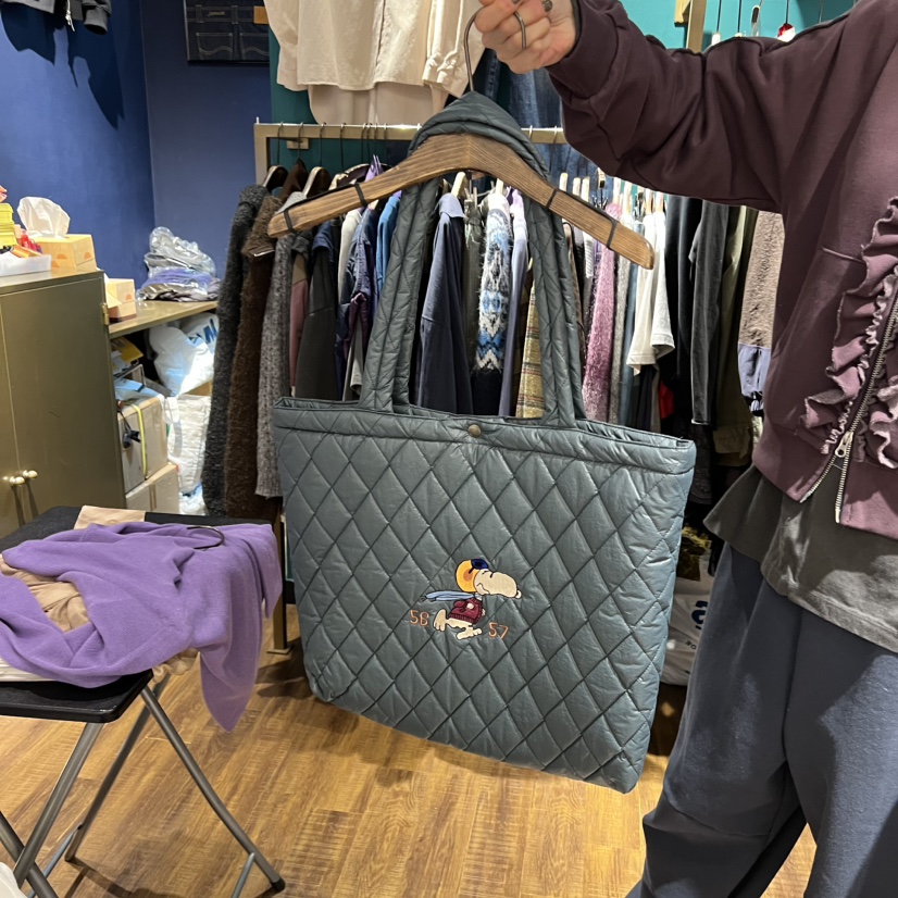 MERCI LINDA東大門㊣實拍女裝新款職業熱賣休閑手提包絎縫MERCI LINDA手提包圖色2