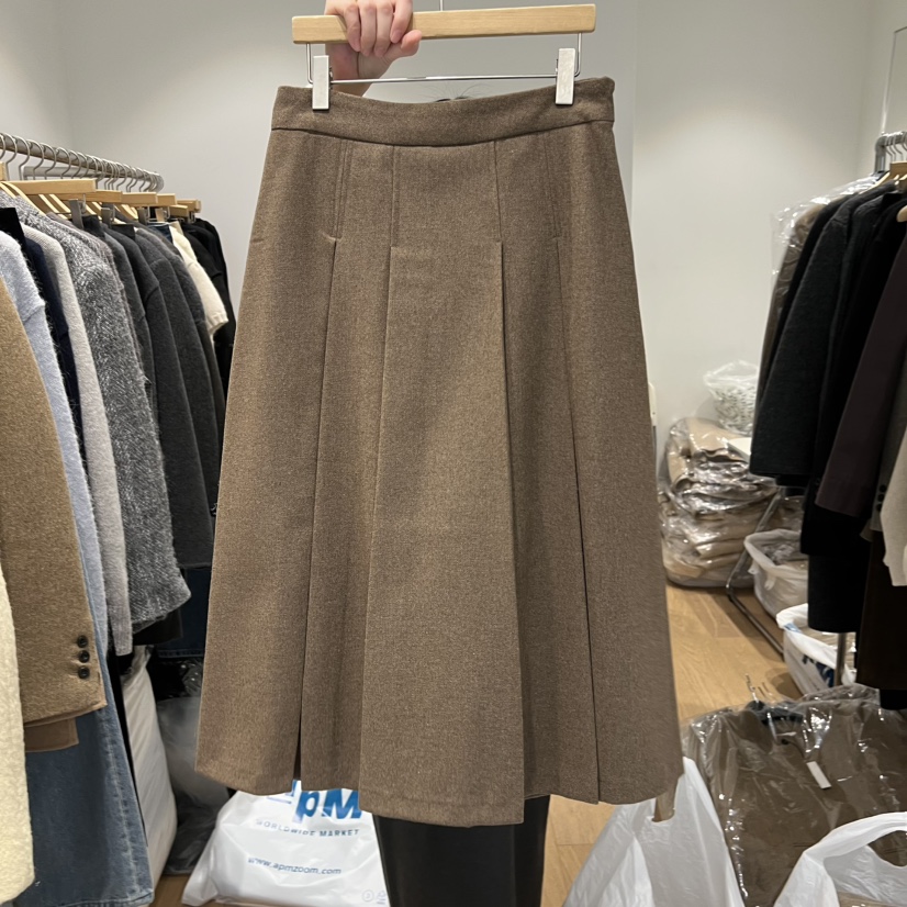 OUR-A韓國代購㊣女裝新品職業熱賣推薦人氣25秋冬半身裙中短裙OUR/NOVAE半身裙/中短裙圖色1