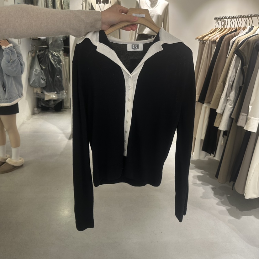 WIDA-P東大門㊣直郵女裝新款熱賣人氣休閑時尚職業25秋冬針織衫WIDA/RENEJ針織衫圖色6