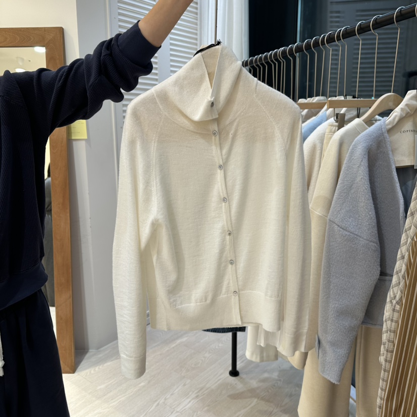 COPINER韓國代購㊣女士新品25秋冬熱賣職業休閑時尚推薦針織衫COPINER針織衫圖色1