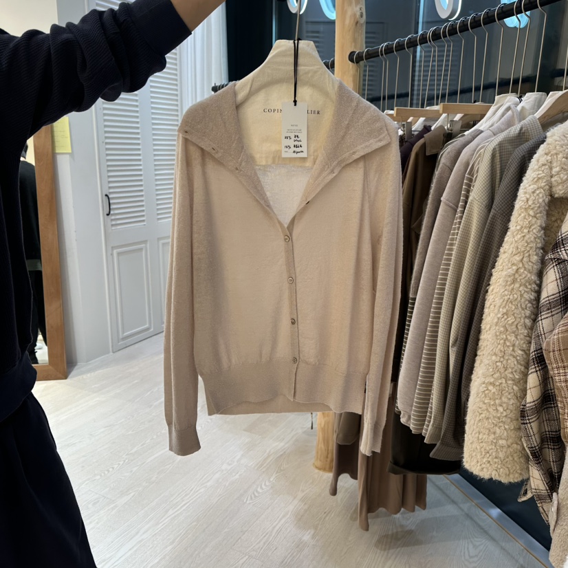 COPINER韓國代購㊣女士新品25秋冬熱賣職業休閑時尚推薦針織衫COPINER針織衫圖色2