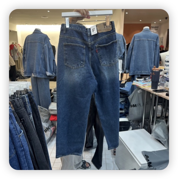 ITZEL東大門㊣代購女士新款熱賣人氣推薦25秋冬休閑牛仔褲加絨ITZEL牛仔褲