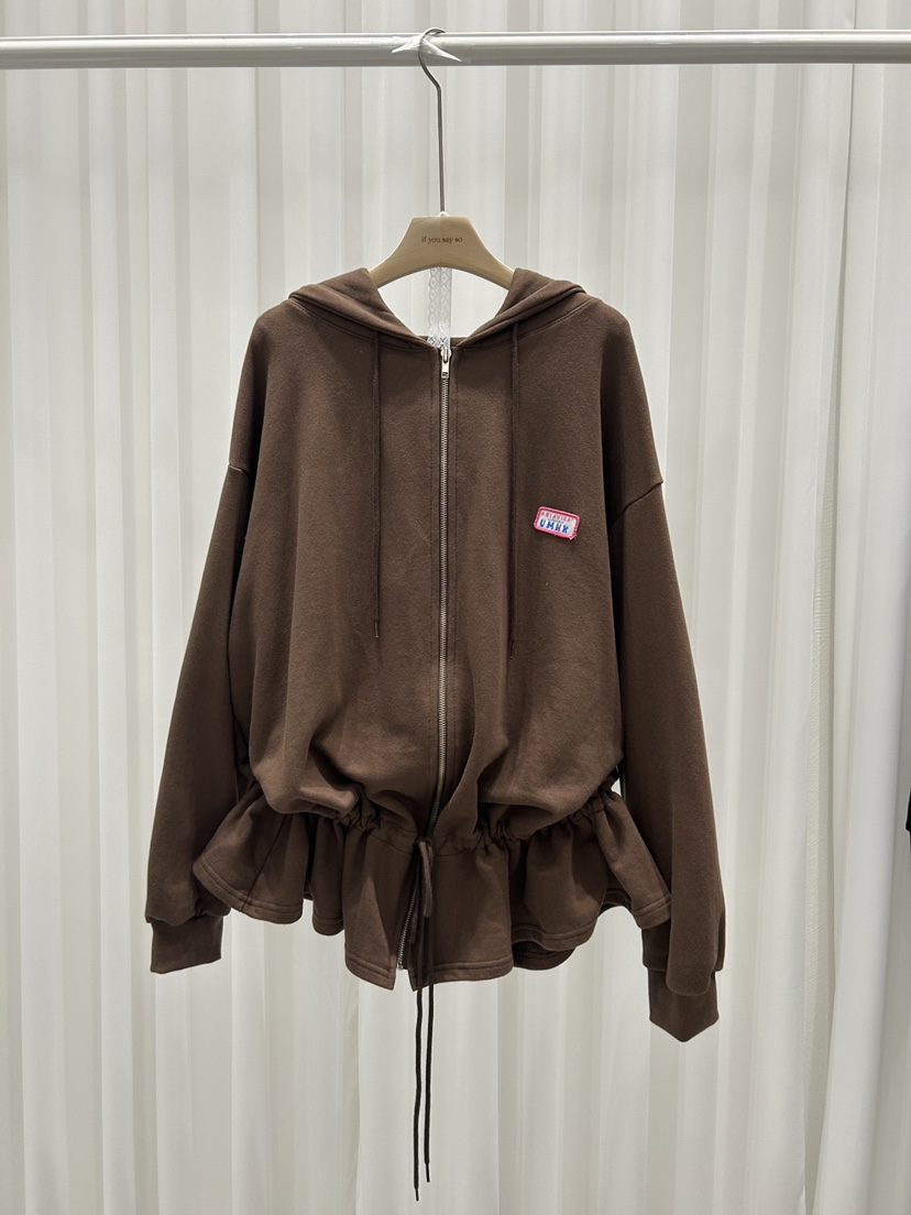 IF YOU SAY SO東大門㊣直郵女士新款推薦熱賣夾克連帽衫IF YOU SAY SO夾克圖色1