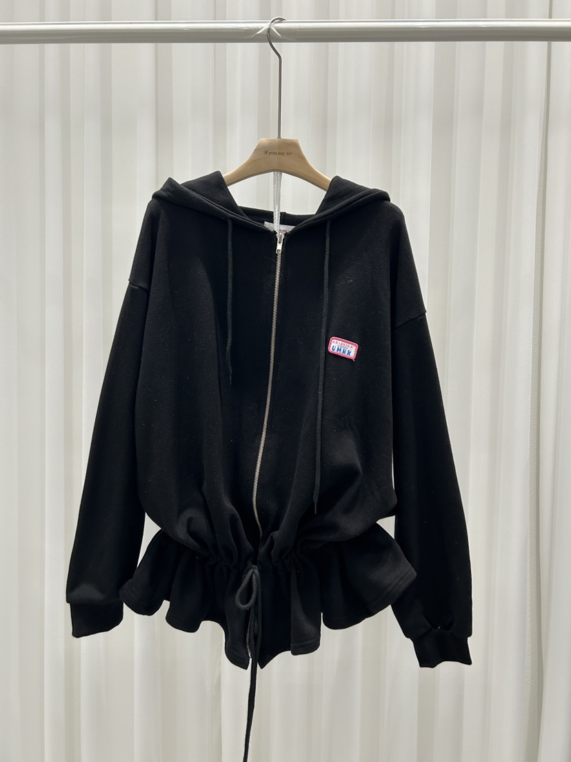 IF YOU SAY SO東大門㊣直郵女士新款推薦熱賣夾克連帽衫IF YOU SAY SO夾克圖色2