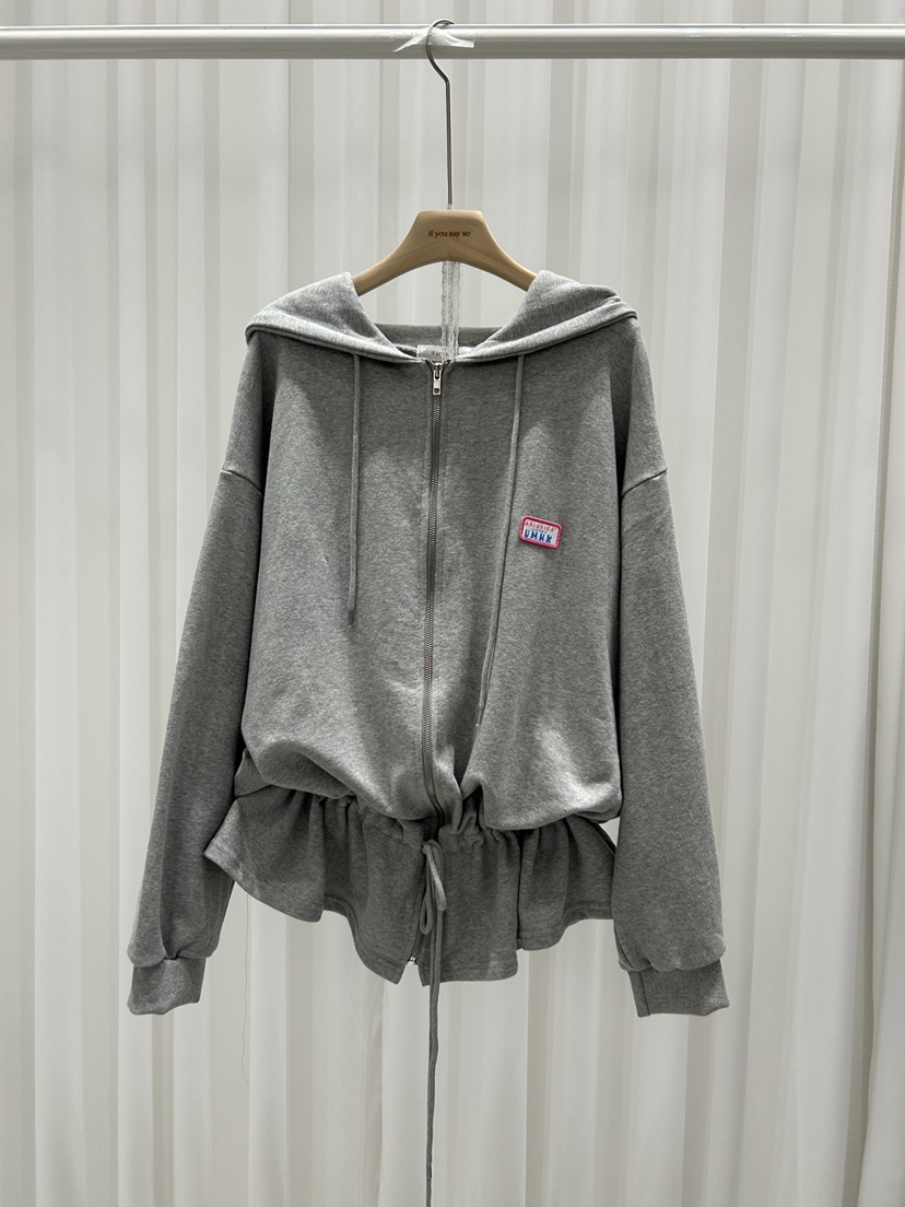 IF YOU SAY SO東大門㊣直郵女士新款推薦熱賣夾克連帽衫IF YOU SAY SO夾克圖色3