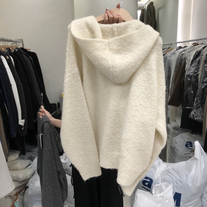 TAKE YOUE TIME東大門㊣直郵女士新品職業推薦毛衣開衫連帽TAKE YOUE TIME毛衣