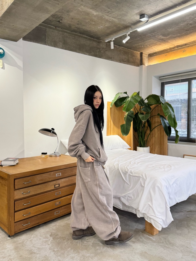 SEEOT東大門㊣實拍女士新品休閑推薦熱賣時尚休閑褲男女同款SEEOT休閑褲