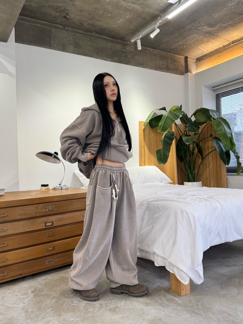 SEEOT東大門㊣實拍女士新品休閑推薦熱賣時尚休閑褲男女同款SEEOT休閑褲