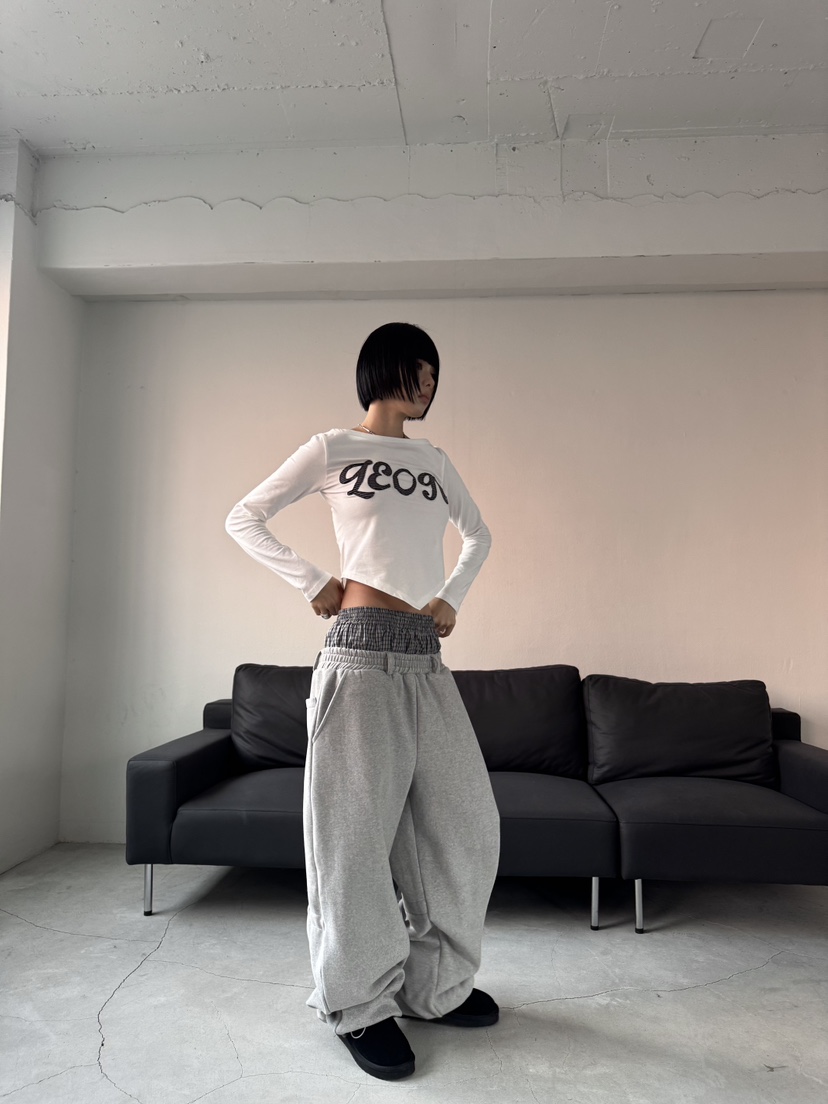 SEEOT東大門㊣直郵女裝新品25秋冬人氣推薦休閑褲男女同款寬松SEEOT休閑褲