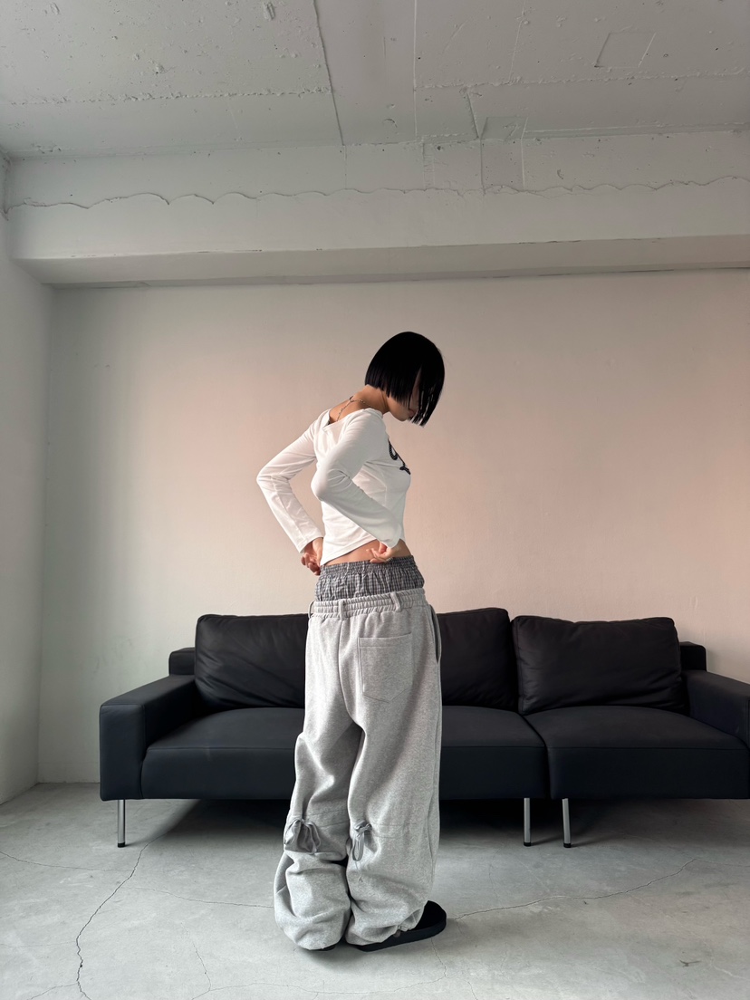 SEEOT東大門㊣直郵女裝新品25秋冬人氣推薦休閑褲男女同款寬松SEEOT休閑褲