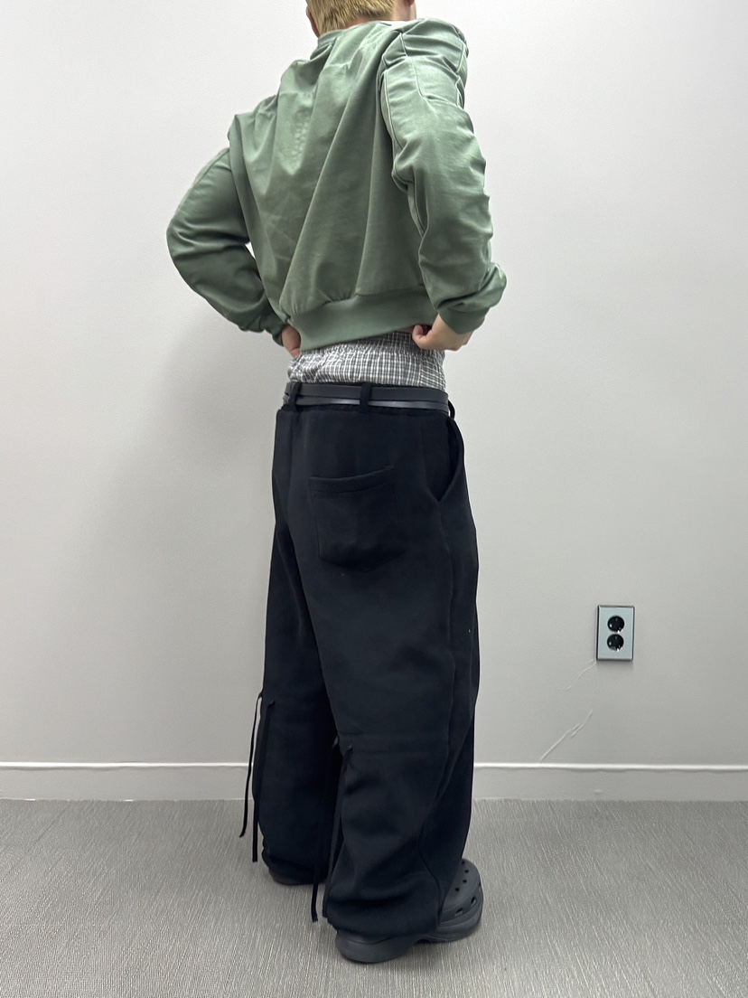 SEEOT東大門㊣直郵女裝新品25秋冬人氣推薦休閑褲男女同款寬松SEEOT休閑褲