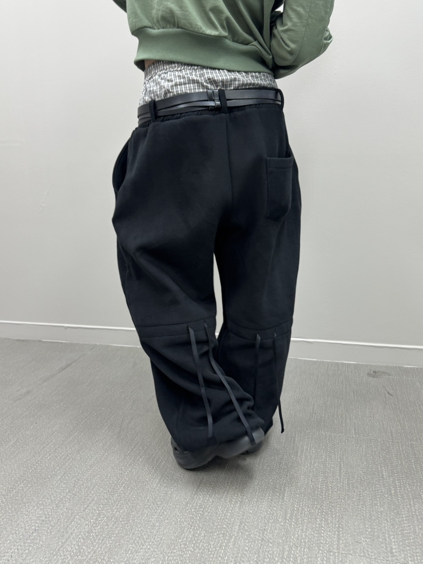 SEEOT東大門㊣直郵女裝新品25秋冬人氣推薦休閑褲男女同款寬松SEEOT休閑褲