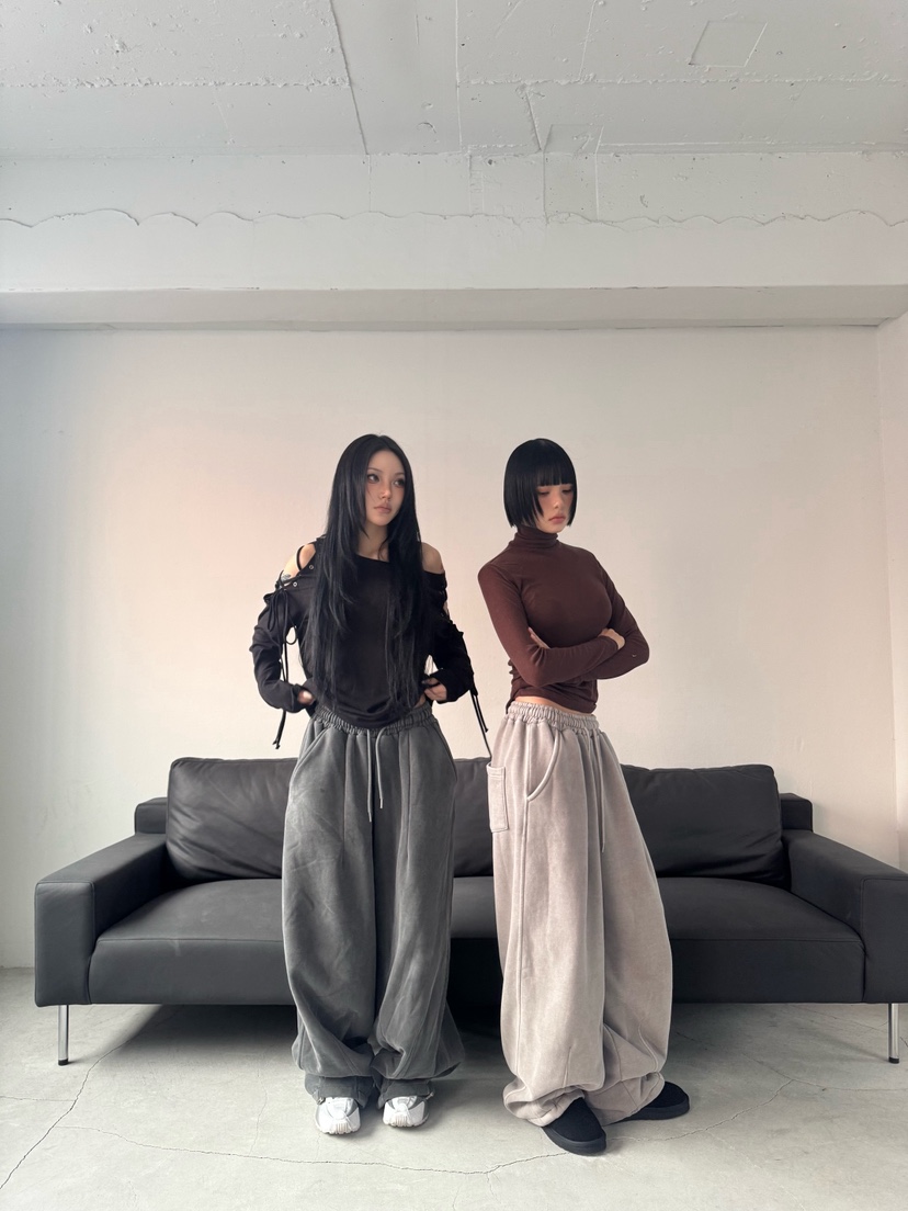 SEEOT東大門㊣直郵女士新款熱賣職業25秋冬時尚休閑褲男女同款GGD休閑褲