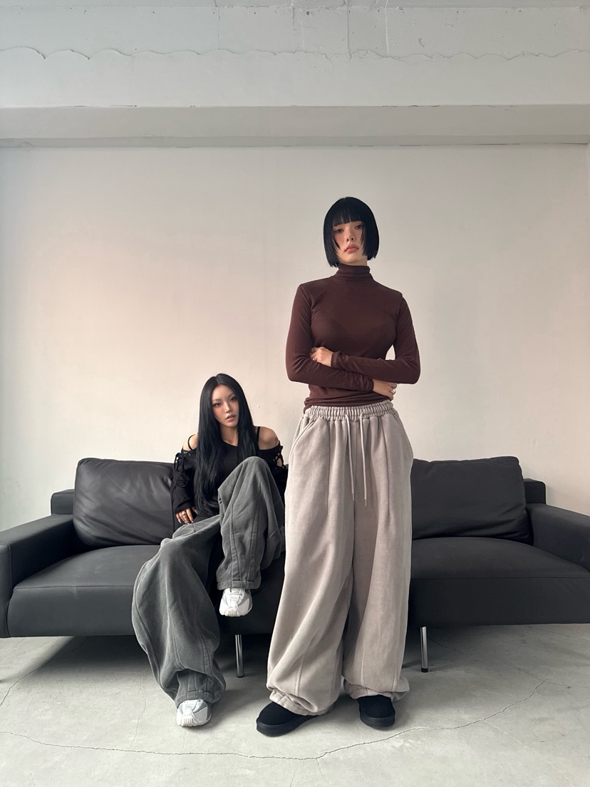 SEEOT東大門㊣直郵女士新款熱賣職業25秋冬時尚休閑褲男女同款GGD休閑褲