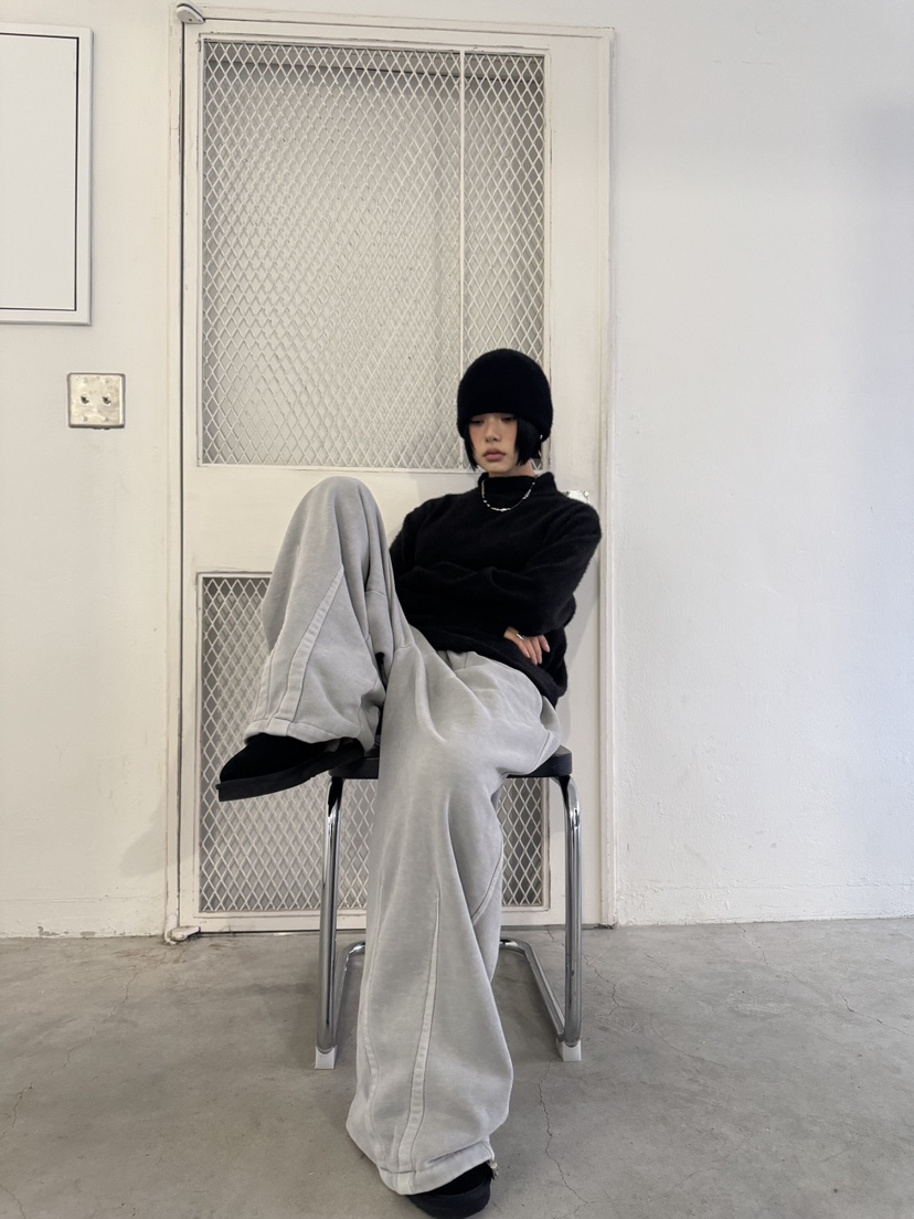 SEEOT東大門㊣直郵女士新款熱賣職業25秋冬時尚休閑褲男女同款GGD休閑褲