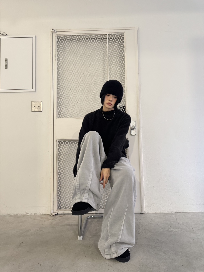 SEEOT東大門㊣直郵女士新款熱賣職業25秋冬時尚休閑褲男女同款GGD休閑褲