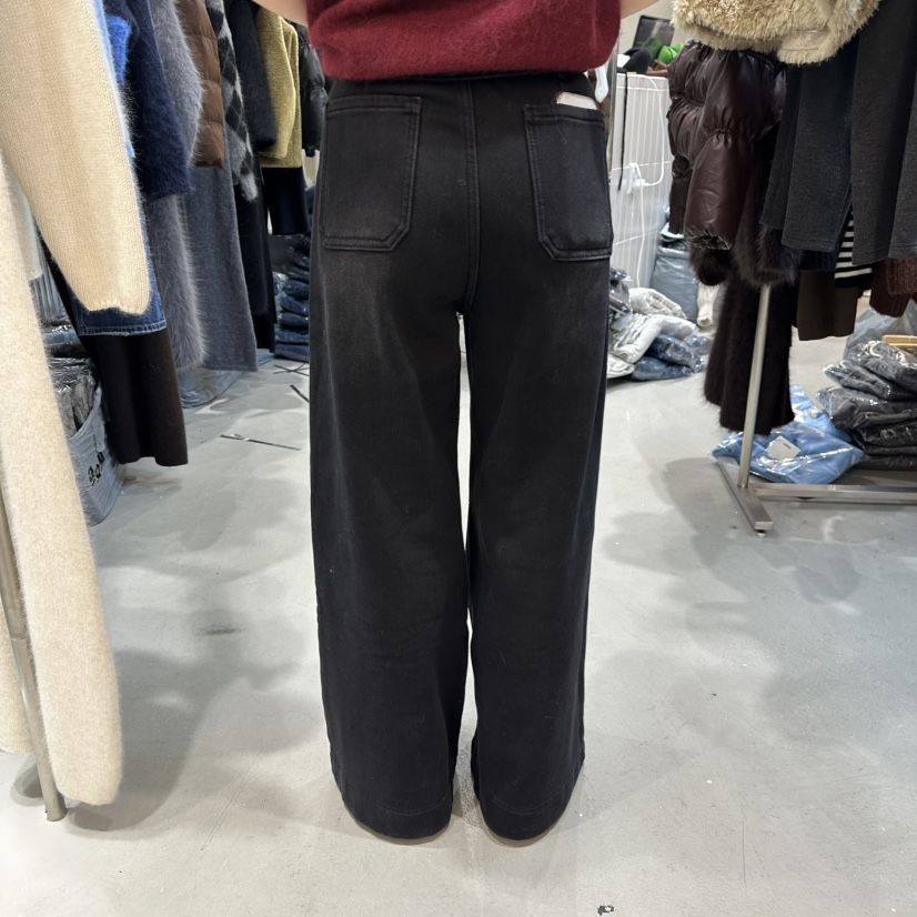 ALEGRE東大門㊣代購女士新品職業推薦人氣休閑熱賣牛仔褲加絨ALEGRE牛仔褲