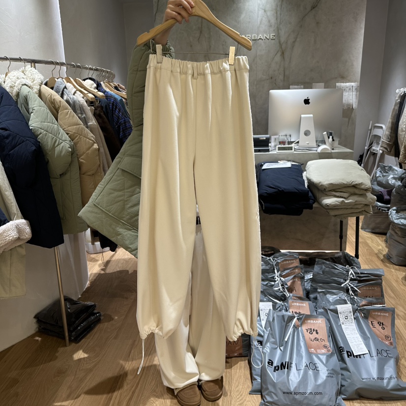 URBANE-P東大門㊣代購女裝新品休閑職業時尚休閑褲不含腰帶URBANE-P休閑褲