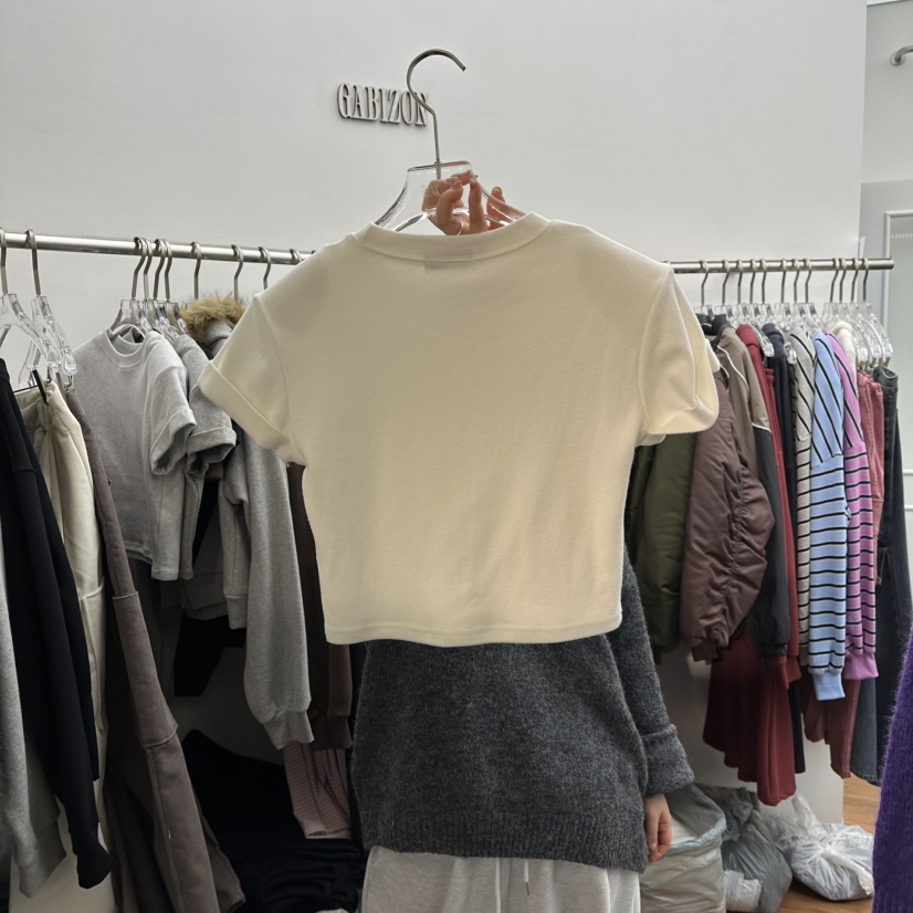 GABIZON東大門㊣代購女裝新款推薦熱賣人氣25秋冬休閑時尚T恤GABIZONT恤