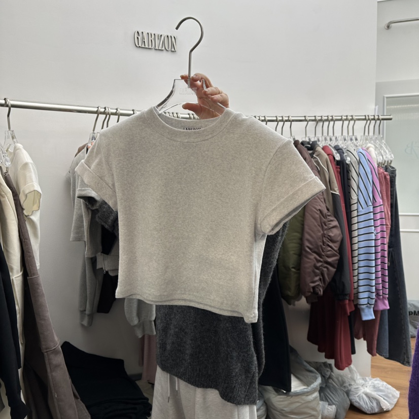 GABIZON東大門㊣代購女裝新款推薦熱賣人氣25秋冬休閑時尚T恤GABIZONT恤圖色2