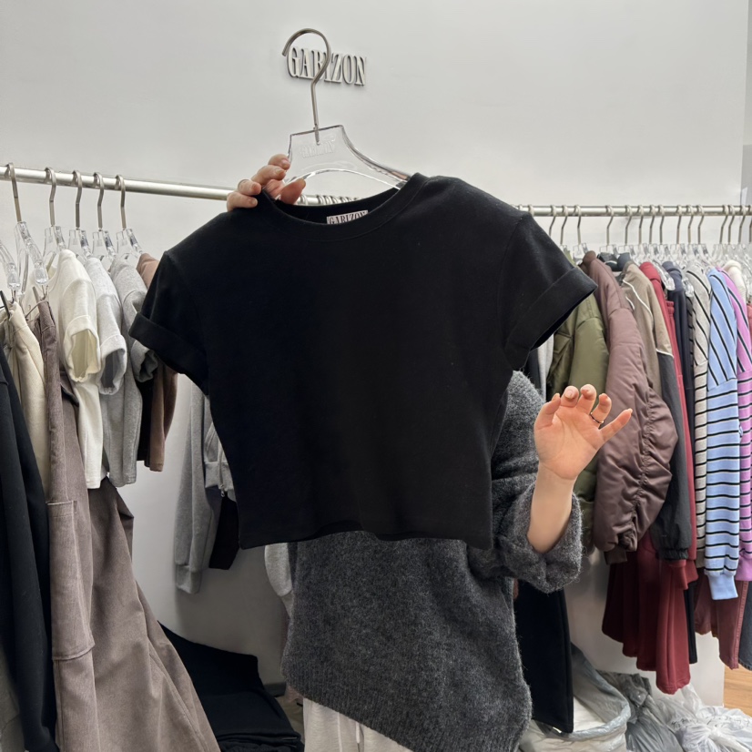 GABIZON東大門㊣代購女裝新款推薦熱賣人氣25秋冬休閑時尚T恤GABIZONT恤圖色5