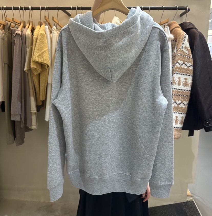 ERIA東大門㊣實拍女裝新款25秋冬時尚推薦休閑熱賣衛衣連帽衫ERIA/HUE衛衣