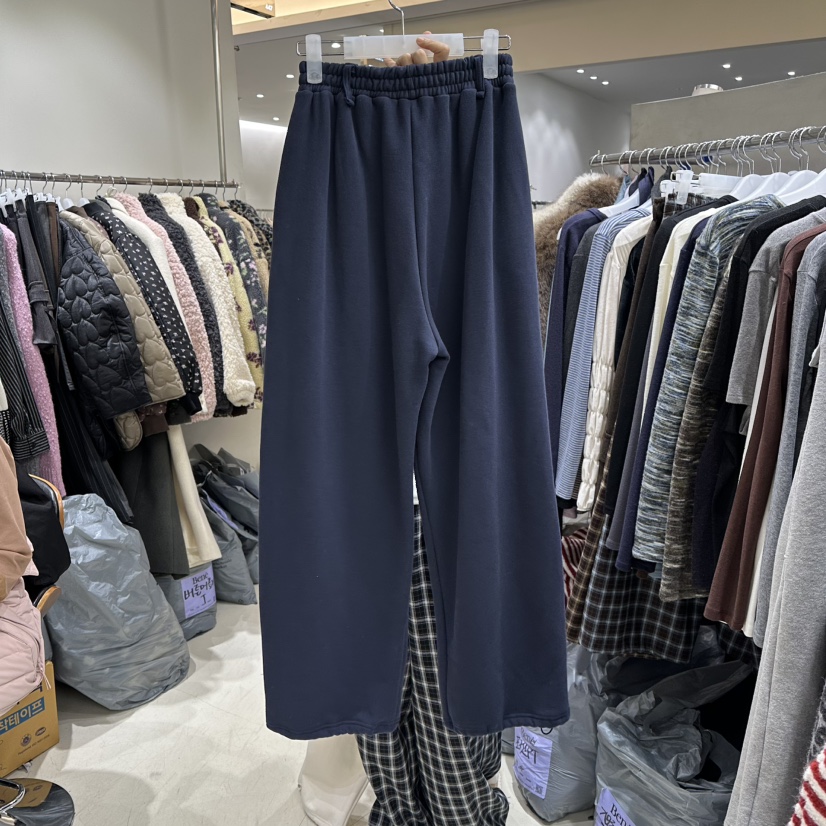 BENE東大門㊣實拍女士新款推薦25秋冬休閑熱賣時尚休閑褲口袋BENE休閑褲