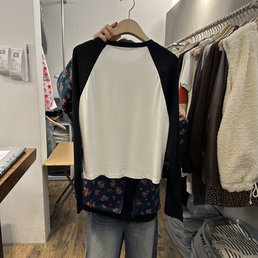 MOSAIC東大門㊣代購女士新品推薦熱賣25秋冬時尚人氣長袖T恤MOSAIC長袖T恤