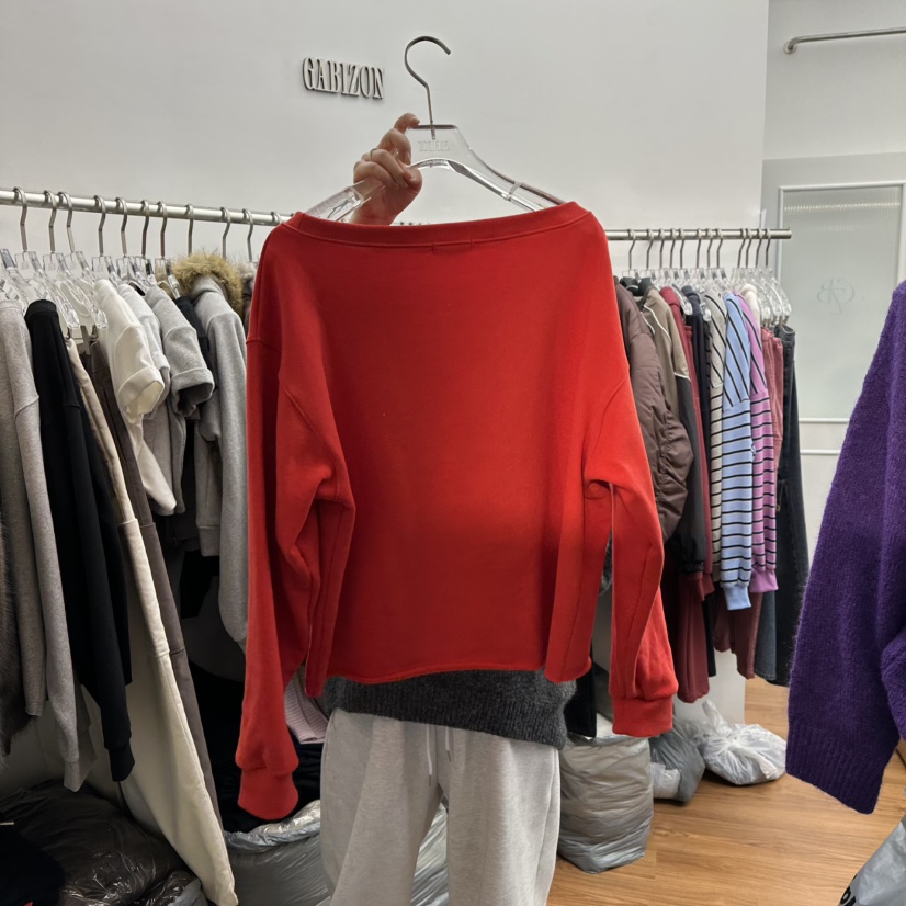 GABIZON韓國代購㊣女士新品推薦熱賣職業休閑25秋冬衛衣加絨GABIZON衛衣